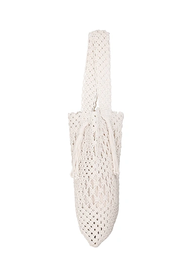 Shop Zimmermann Crochet Cotton Shoulder Bag