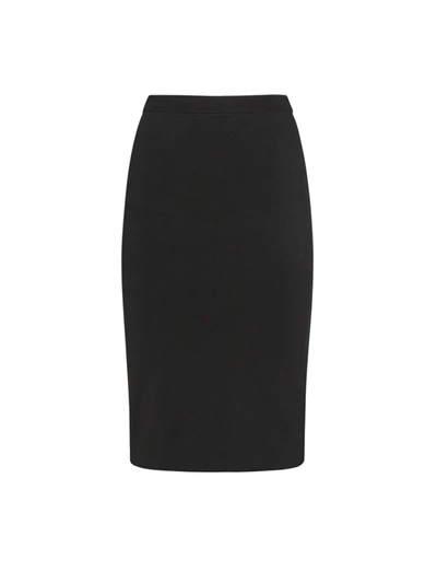 Shop Saint Laurent Viscose Blend Skirt