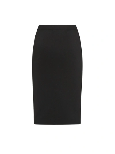Shop Saint Laurent Viscose Blend Skirt