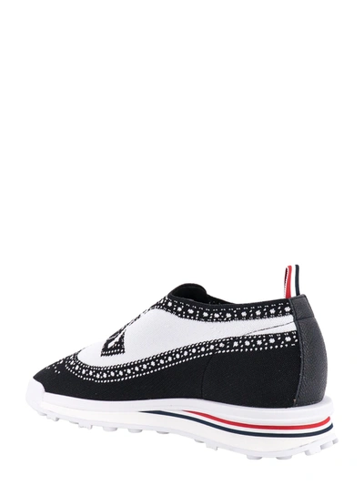 Shop Thom Browne Knit Sneakers