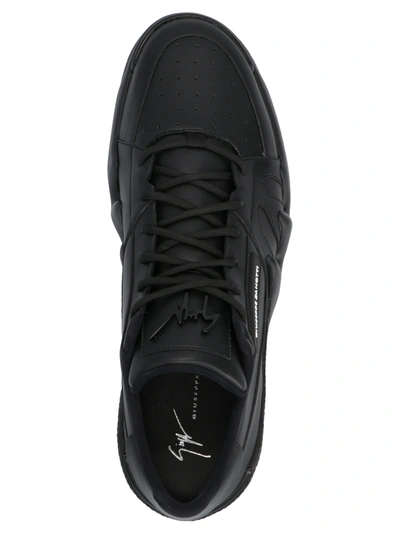 Shop Giuseppe Zanotti Talon Sneakers Black