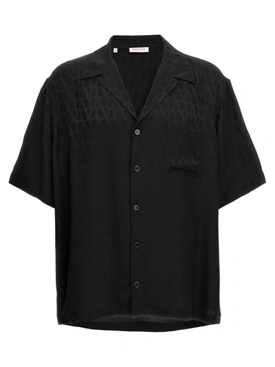 Shop Valentino Toile Iconographe Shirt, Blouse Black