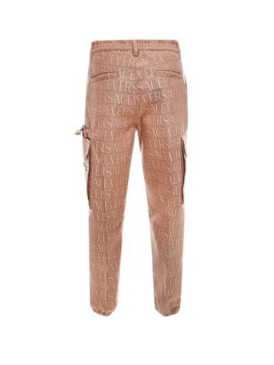 Shop Versace Allover Cargo Trouser