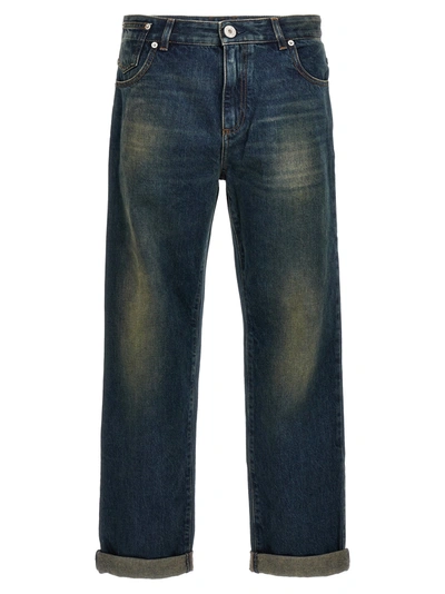 Shop Balmain Vintage Jeans Blue