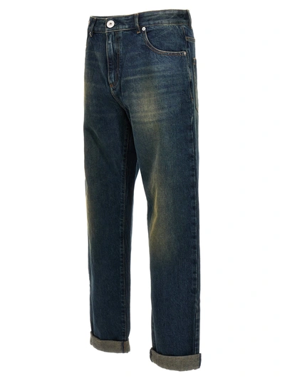Shop Balmain Vintage Jeans Blue