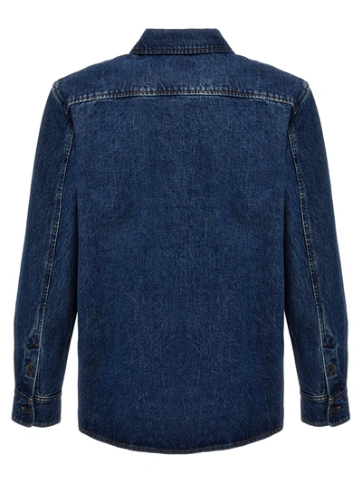 Shop Apc Vittorio Shirt, Blouse Blue