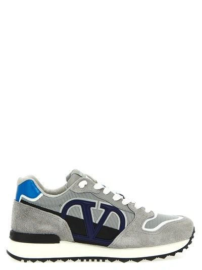 Shop Valentino Vlogo Pace Sneakers Multicolor