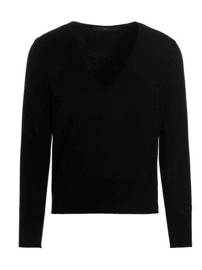Shop Sapio Wool Sweater Sweater, Cardigans Black