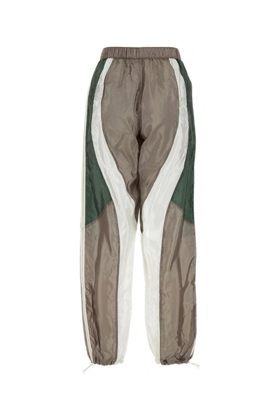 Shop Palm Angels Pants In Lilacmulticol