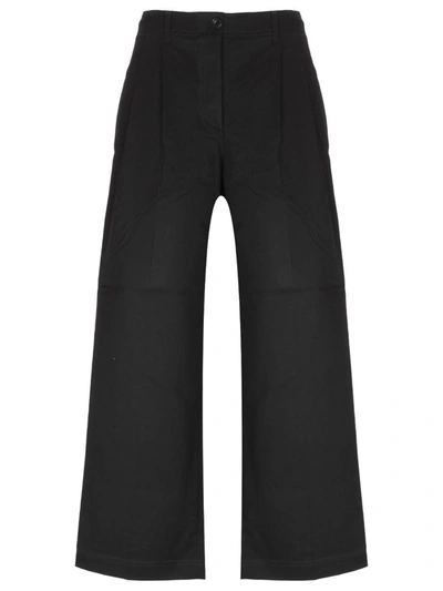 Shop Totême Toteme Trousers In Black