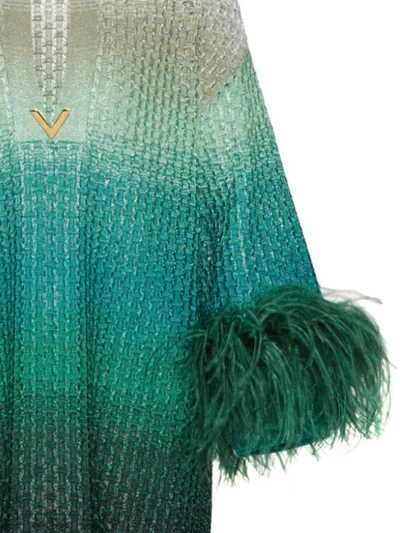 Shop Valentino Pap Dresses In Multicolour