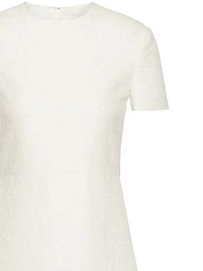 Shop Valentino Pap Dresses In Ivory