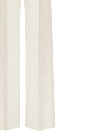 Shop Valentino Pap Trousers In Ivory