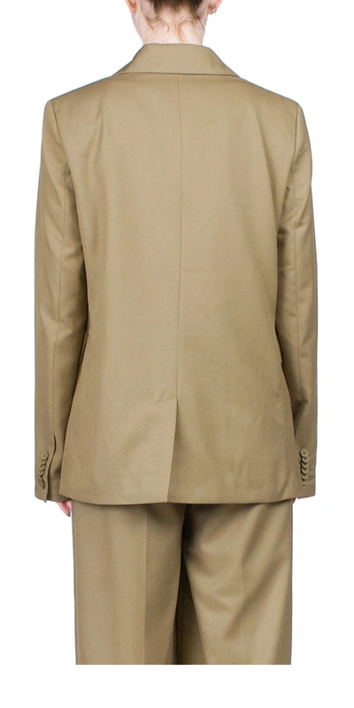 Third Form Resolute Double Breasted Blazer In Olive Branch