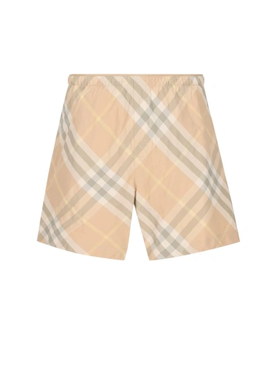Shop Burberry Sea In Flax Ip Check