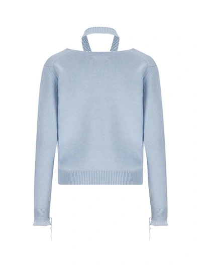 Fendi Pullover In Prisca-blue