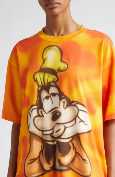 Shop Stockholm Surfboard Club X Disney Goofy Airbrush Organic Cotton Graphic T-shirt