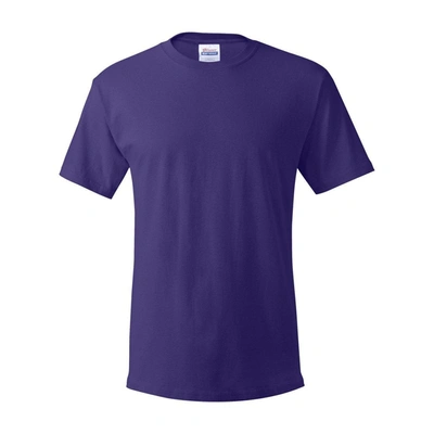 Shop Hanes Essential-t T-shirt In Purple