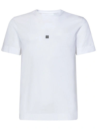 Shop Givenchy T-shirt In Bianco