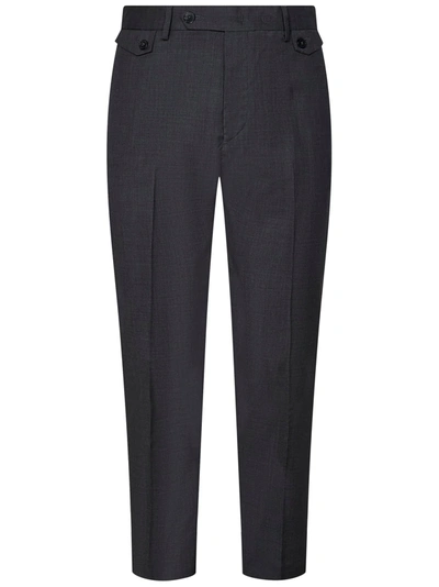 Shop Low Brand Cooper Pocket Trousers In Grigio