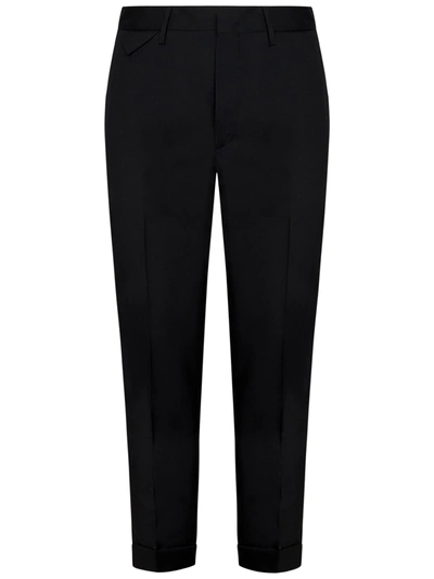 Shop Low Brand Cooper T1.7 Trousers In Nero