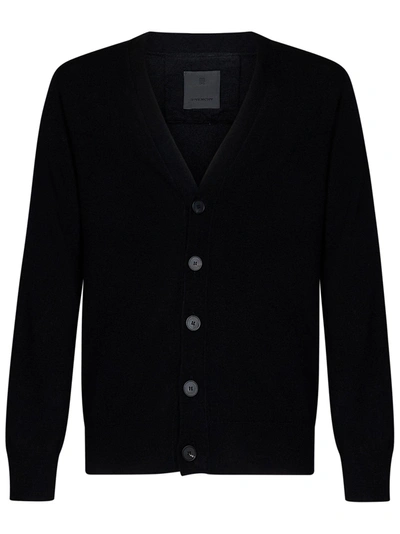 Shop Givenchy Cardigan  In Nero