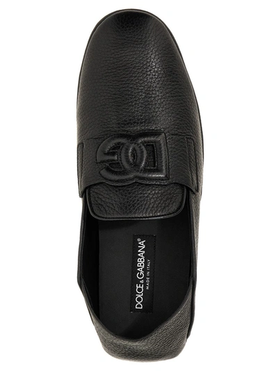 Shop Dolce & Gabbana 'driver' Loafers In Black