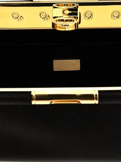Shop Dolce & Gabbana 'marlene' Small Shoulder Bag In Black