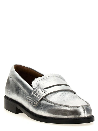 Shop Golden Goose 'jerry' Loafers In Silver