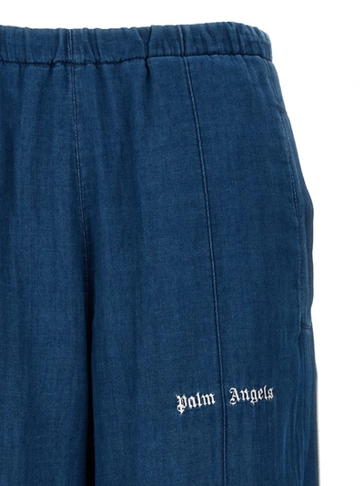 Shop Palm Angels 'track' Joggers In Blue