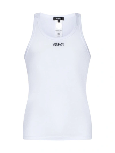 Shop Versace Underwear Underwear In Optical White