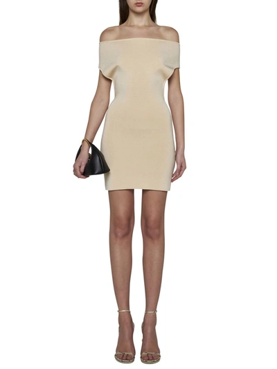 Shop Jacquemus Dresses In Light Yellow