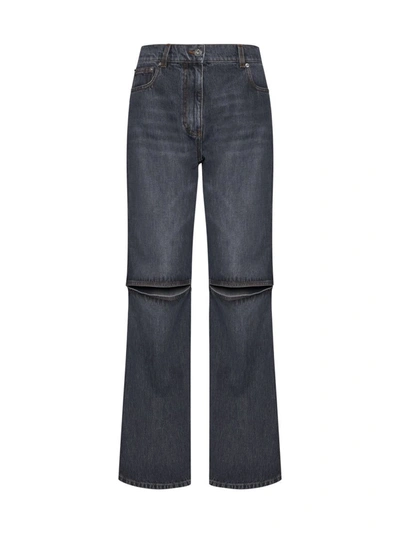 Shop Jw Anderson Jeans In Grey