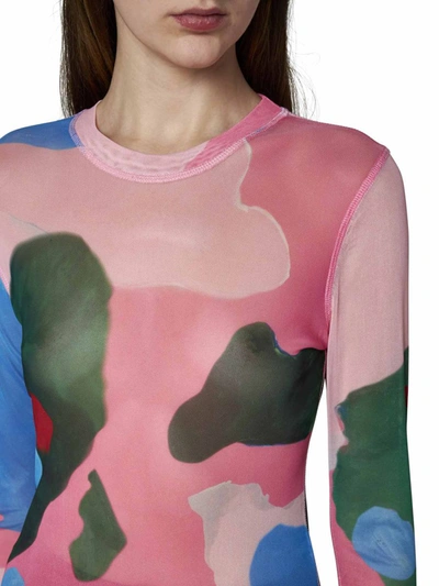 Shop Jw Anderson T-shirts And Polos In Pink/multi