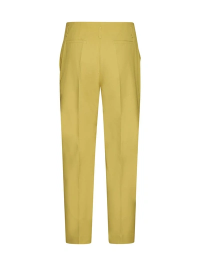 Shop Kaos Icona Trousers In Yellow