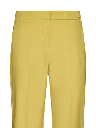 Shop Kaos Icona Trousers In Yellow