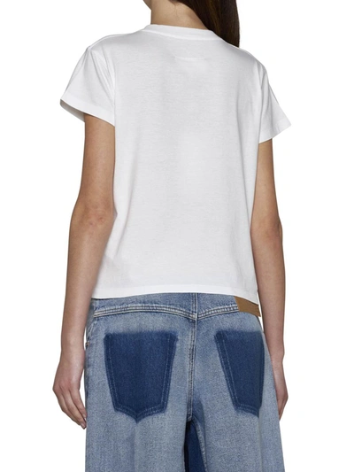 Shop Mm6 Maison Margiela T-shirts And Polos In Beige