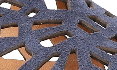 Bella Vita Women's Italy Cas-italy Italy Slide Sandals In Navy Italian Leather