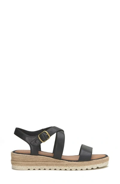 Shop Lucky Brand Trianna Strappy Platform Sandal In Black Sumhaz