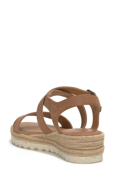 Shop Lucky Brand Trianna Strappy Platform Sandal In Adobe Brown Sumhaz