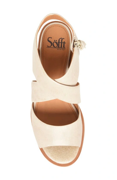 Shop Söfft Camille Sandal In Tapioca