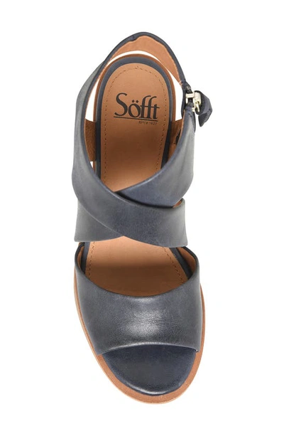 Söfft Camille Sandal In Sky Navy