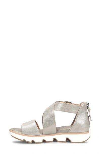 Shop Söfft Mackenna Sandal In Silver