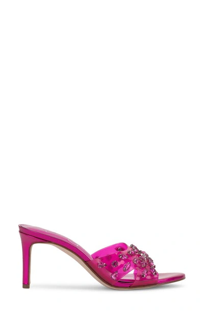 Shop Jessica Simpson Primana Slide Sandal In Bright Pink