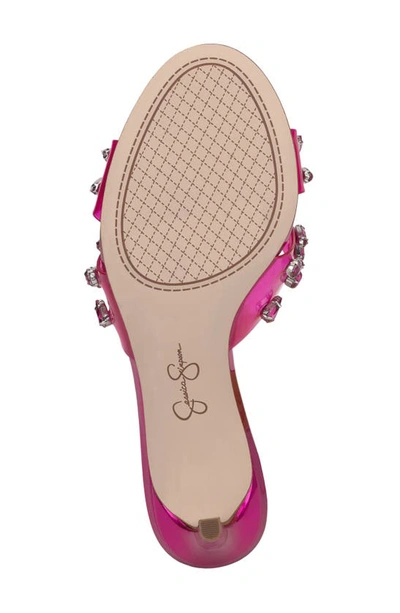 Shop Jessica Simpson Primana Slide Sandal In Bright Pink