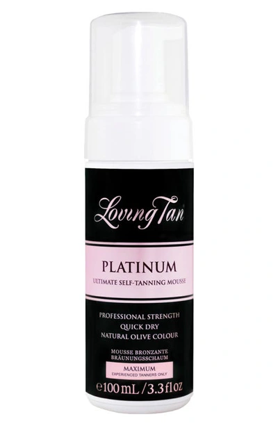 Loving Tan Platinum Ultimate Self Tanning Mousse In Maximum