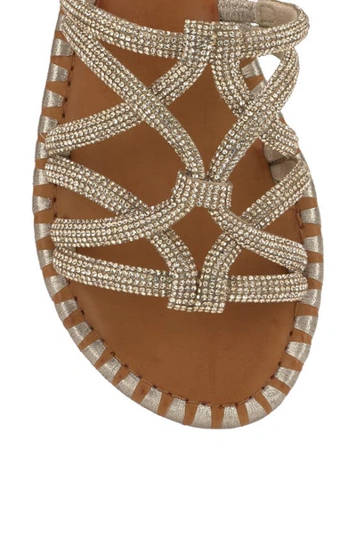 Shop Jessica Simpson Briellea Slide Sandal In Champagne