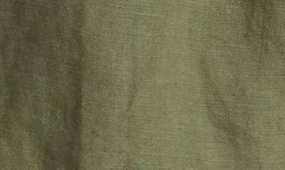 Vitamin A Tallows Linen Cover-up Shorts In Agave Eco Linen