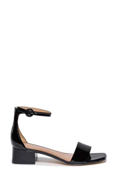 Shop Bernardo Footwear Jalena Ankle Strap Sandal In Black Patent