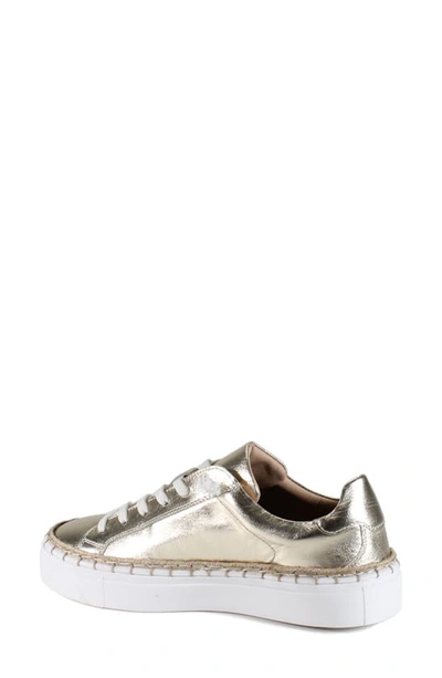 Diba True Em Belish Sneaker In Light Gold